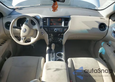 2014 Nissan Pathfinder S из США, поврежденный, VIN 5N1AR2MM5EC686220